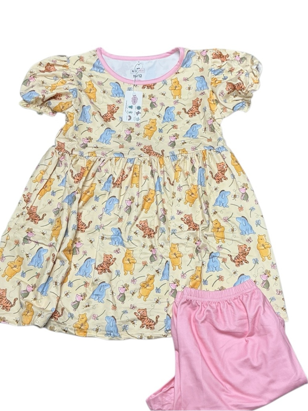 Pete + Lucy - NWT - Hunny Bees 2 Piece Short Set